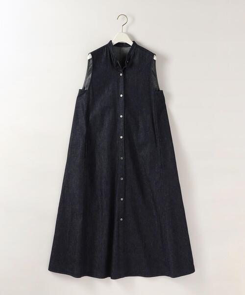 Steven Alan(スティーブンアラン)の「<Steven Alan>DENIM REVERSE SEAM NO SLEEVE DRESS/ワンピース(ワンピース・レディース・ネイビー・S/M)」の7枚目の写真