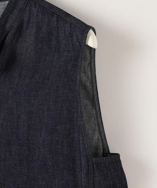 Steven Alan(スティーブンアラン)の「<Steven Alan>DENIM REVERSE SEAM NO SLEEVE DRESS/ワンピース(ワンピース・レディース・ネイビー・S/M)」の3枚目の写真