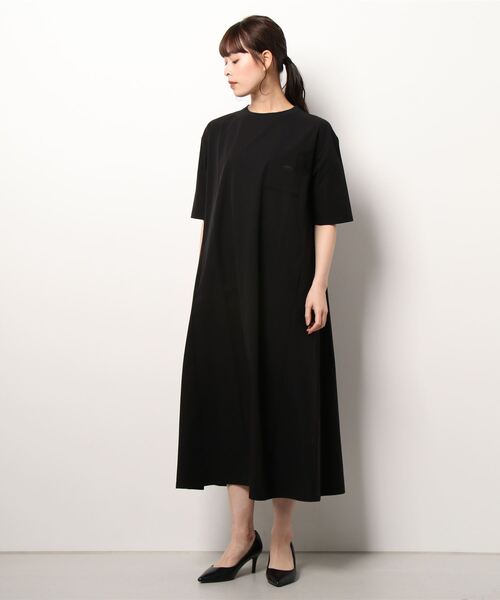 CAMP7（キャンプセブン）の「【CAMP7】テープロゴワンピース（ワンピース・レディース・ブラック/オリーブ・L/M）」の14枚目の写真