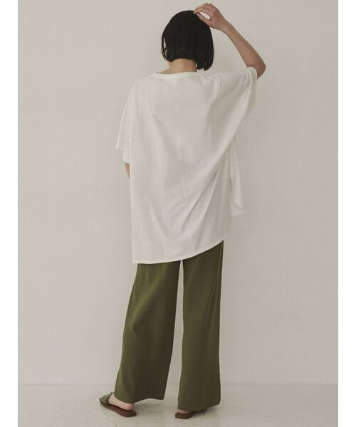 COTORICA(コトリカ)の「ヴィンテージ風プリントTシャツ(Tシャツ/カットソー・レディース・チャコールグレー/グレー/オフホワイト/マスタード・FREE)」の22枚目の写真