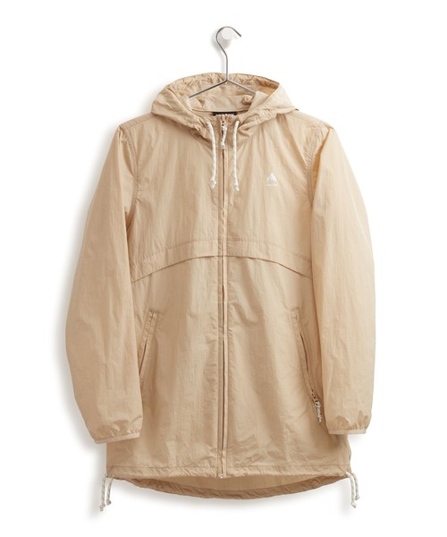 BURTON（バートン）の「撥水 ストレッチ パッカブル ウインドブレーカー ジャケット（マウンテンパーカー・レディース・サンドベージュ/マルチ・S/M/XS）」の2枚目の写真