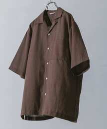 URBAN RESEARCH DOORS | 『UR TECH 高機能リネン』リネンオープンカラーシャツ(シャツ/ブラウス)