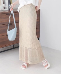 Bab | 透かし編みレースタイトスカート(スカート)