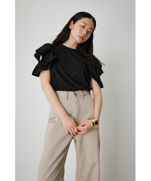 新品未使用‼️大人気2025 夏 moussy フリル付き ショルダートップス 2025年最新】shoulder frill moussyの人気アイテム - メルカリ