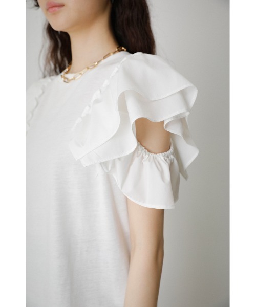 AZUL by moussy（アズールバイマウジー）の「FRILL SHOULDER