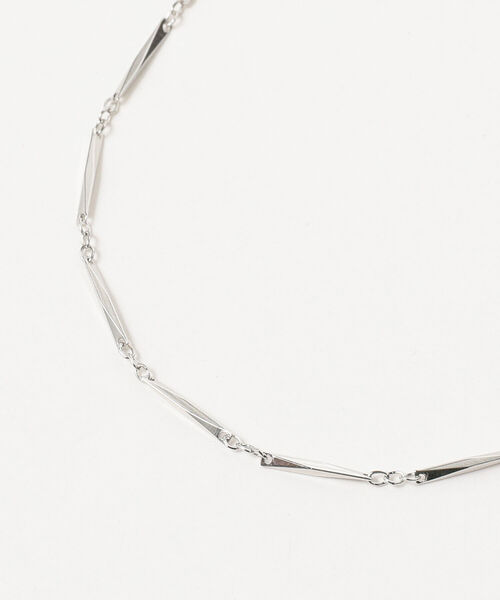Ray BEAMS(レイビームス)の「RBS / デットストック バーチェーン ネックレス シルバー(ネックレス・レディース・シルバー・ONE SIZE)」の2枚目の写真