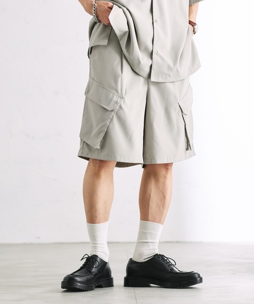 epnok(エプノック)の「カーゴショーツ(カーゴパンツ・メンズ・ライトグレー/ブラック/カーキ/カーキブラウン・MEDIUM/LARGE)」の3枚目の写真
