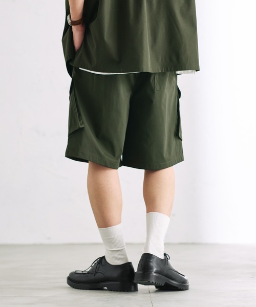 パンツ mocomoco TomoeSAKURA】 H6720 製品制電ツータックカーゴパンツ[秋冬