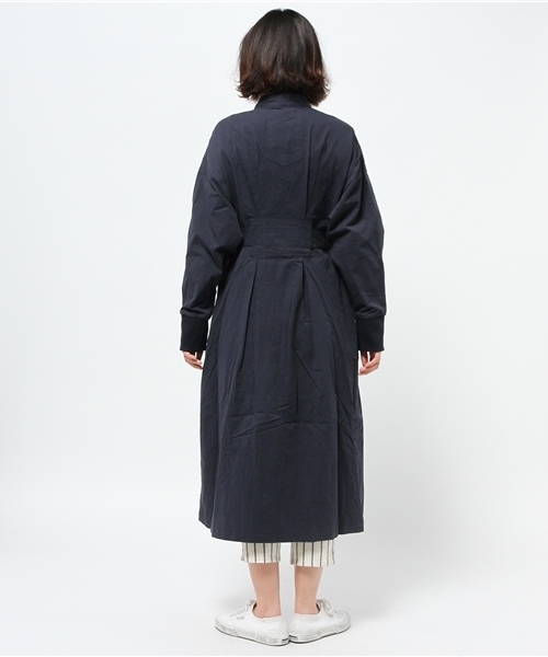 mystic（ミスティック）の「ツイルスタンドガウン（その他アウター・レディース・オフホワイト/ベージュ/ネイビー・ﾌﾘ-）」の10枚目の写真