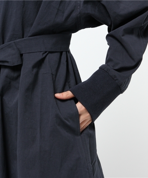 mystic（ミスティック）の「ツイルスタンドガウン（その他アウター・レディース・オフホワイト/ベージュ/ネイビー・ﾌﾘ-）」の13枚目の写真