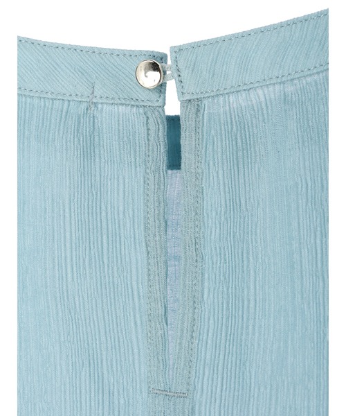 Green　Parks（グリーンパークス）の「楊柳フレンチスリーブトップス（Tシャツ/カットソー・レディース・ブラック/ベージュ/ブルー・FREE）」の15枚目の写真