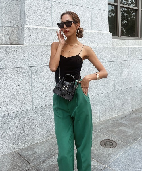 esutoreja（エストレジャ）の「カラールーズパンツ（その他パンツ・レディース・オレンジ/ブルー/グリーン・FREE）」の8枚目の写真