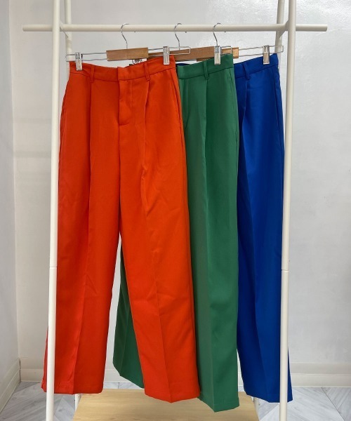 esutoreja（エストレジャ）の「カラールーズパンツ（その他パンツ・レディース・オレンジ/ブルー/グリーン・FREE）」の16枚目の写真