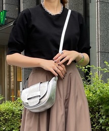 フラップデザインショルダーバッグ