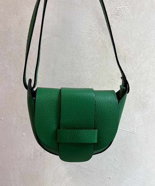 DouDou（ドゥドゥ）の「フラップデザインショルダーバッグ（ショルダーバッグ・レディース・ブラック/オフホワイト/シルバー/グリーン・FREE）」の18枚目の写真