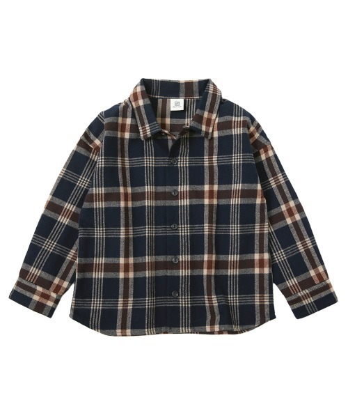 devirock（デビロック）の「長袖ネルシャツ（シャツ/ブラウス・キッズ・ライトブラウン/コバルトブルー/マスタード/その他/ブラウン/ネイビー/ブラック・150cm/140cm/160cm/110cm/100cm/130cm/120cm）」の20枚目の写真