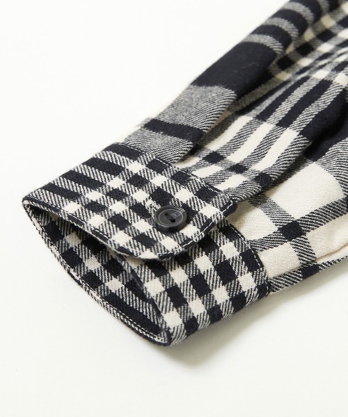 devirock（デビロック）の「長袖ネルシャツ（シャツ/ブラウス・キッズ・ライトブラウン/コバルトブルー/マスタード/その他/ブラウン/ネイビー/ブラック・150cm/140cm/160cm/110cm/100cm/130cm/120cm）」の16枚目の写真