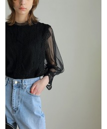 Mature combination lace cloth