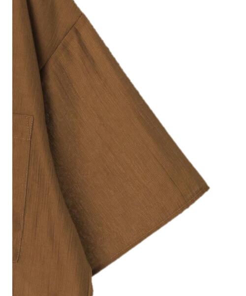 AMERICAN HOLIC(アメリカンホリック)の「シアー開襟シャツ(シャツ/ブラウス・レディース・ネイビー/キャメル・M/L)」の16枚目の写真