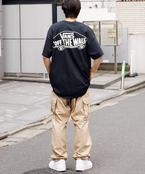 VANS(バンズ)の「VANS/ヴァンズ M SK8 Logo Tee 半袖ロゴTシャツ(Tシャツ/カットソー・メンズ・ホワイト/ヘザーグレー/ブラック・M/XL/L)」の7枚目の写真