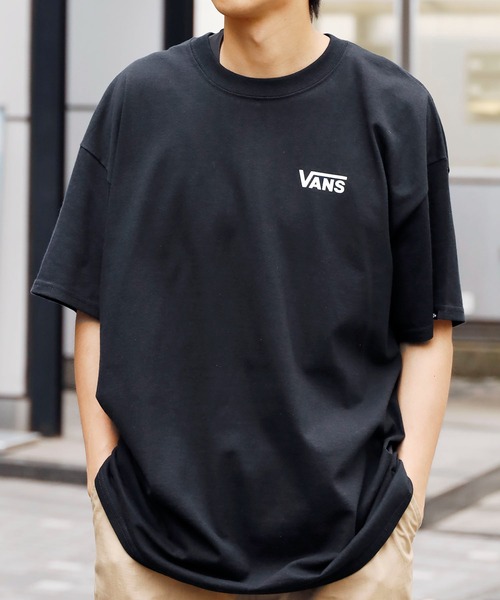 VANS(バンズ)の「VANS/ヴァンズ M SK8 Logo Tee 半袖ロゴTシャツ(Tシャツ/カットソー・メンズ・ホワイト/ヘザーグレー/ブラック・M/XL/L)」の10枚目の写真
