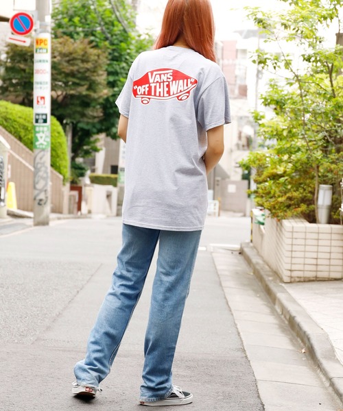 VANS(バンズ)の「VANS/ヴァンズ M SK8 Logo Tee 半袖ロゴTシャツ(Tシャツ/カットソー・メンズ・ホワイト/ヘザーグレー/ブラック・M/XL/L)」の11枚目の写真