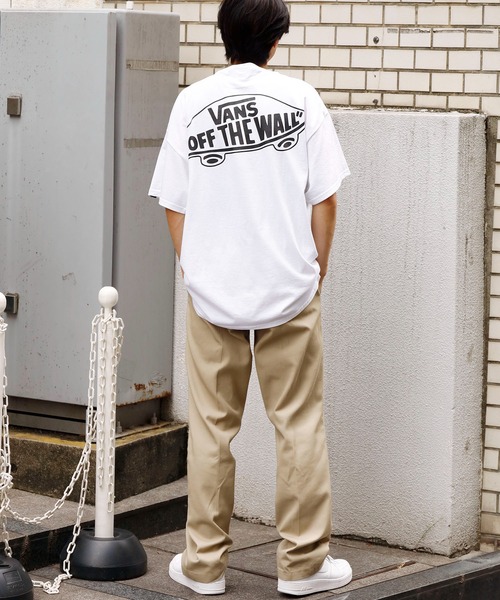 VANS(バンズ)の「VANS/ヴァンズ M SK8 Logo Tee 半袖ロゴTシャツ(Tシャツ/カットソー・メンズ・ホワイト/ヘザーグレー/ブラック・M/XL/L)」の20枚目の写真