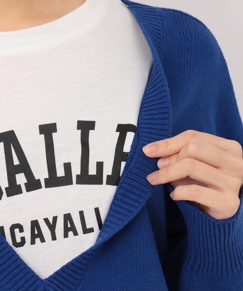 チチカカ（チチカカ）の「カットコンビプルオーバー（ニット/セーター・レディース・ブラック/ライム/ブルー・FREE）」の13枚目の写真