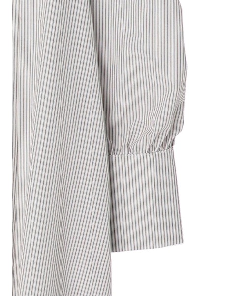 earth music&ecology（アースミュージックアンドエコロジー）の「ボリュームスリーブシャツワンピース（シャツワンピース・レディース・オフホワイト/ブルー/ベージュ系その他2/ブルー系その他6・FREE）」の15枚目の写真