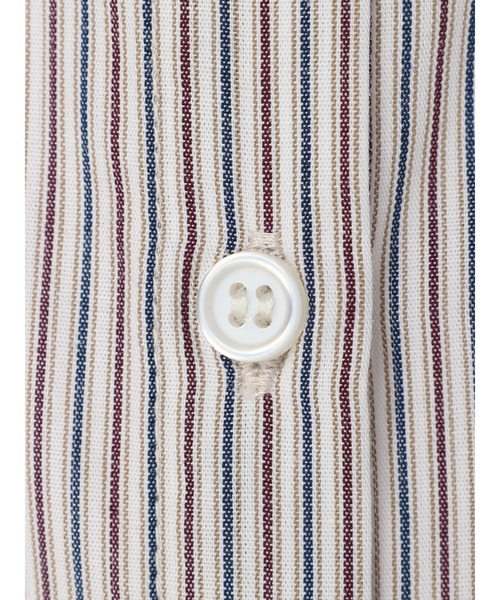 earth music&ecology（アースミュージックアンドエコロジー）の「ボリュームスリーブシャツワンピース（シャツワンピース・レディース・オフホワイト/ブルー/ベージュ系その他2/ブルー系その他6・FREE）」の19枚目の写真