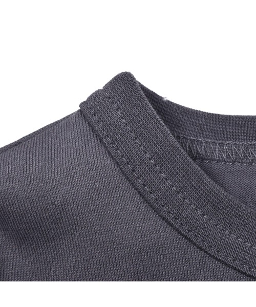BeBe(ベベ)の「BeBe/ポケット付き 半袖 Tシャツ ボーダー 長袖 Tシャツ 2点 セット (90~150cm)(Tシャツ/カットソー・キッズ・グレー/グリーン・90/100/110/120/130/140/150)」の12枚目の写真