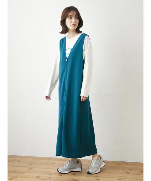 osharewalker ジャンパースカート レディース ジャンスカ
