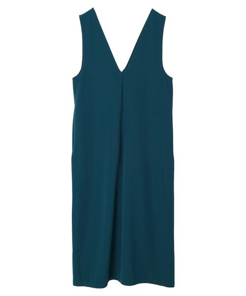 Green Parks(グリーンパークス)の「・ELENCARE DUE 2wayVネックジャンスカ(ジャンパースカート・レディース・ブラウン/ブルーグリーン/ブラック・FREE)」の20枚目の写真