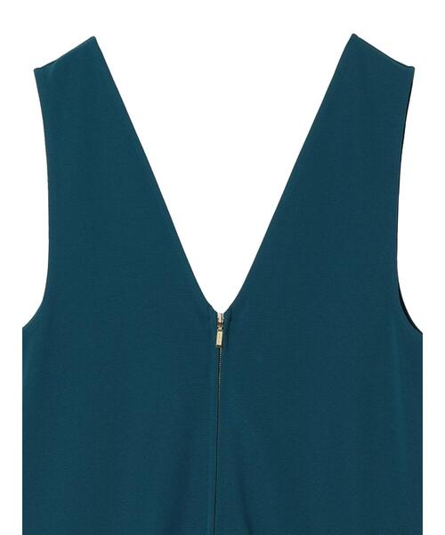 Green Parks(グリーンパークス)の「・ELENCARE DUE 2wayVネックジャンスカ(ジャンパースカート・レディース・ブラウン/ブルーグリーン/ブラック・FREE)」の21枚目の写真