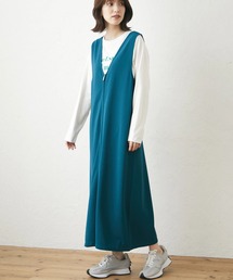 ・ELENCARE DUE 2wayVネックジャンスカ