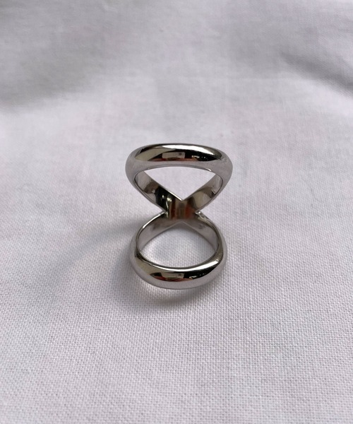 SHENERY（シーナリー）の「【WEB限定】ダブルラインリング（リング・レディース・シルバー・FREE）」の6枚目の写真