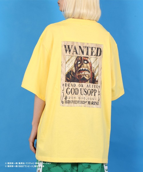 EXIEEE（イグジー）の「WANTED Tシャツ（Tシャツ/カットソー・レディース・ブラック/オレンジ/レッド/グリーン/イエロー・MEDIUM/SMALL/LARGE）」の3枚目の写真