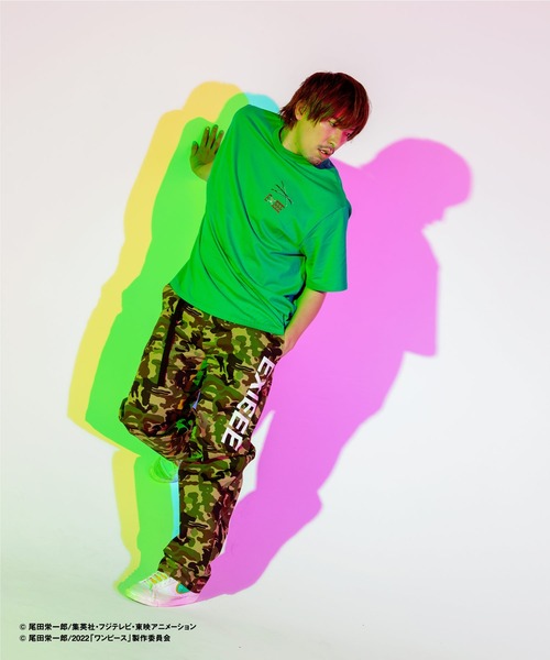 EXIEEE（イグジー）の「WANTED Tシャツ（Tシャツ/カットソー・レディース・ブラック/オレンジ/レッド/グリーン/イエロー・MEDIUM/SMALL/LARGE）」の2枚目の写真