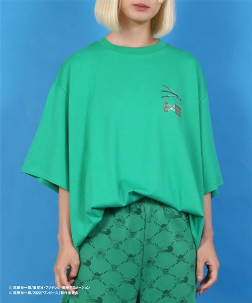 EXIEEE（イグジー）の「WANTED Tシャツ（Tシャツ/カットソー・レディース・ブラック/オレンジ/レッド/グリーン/イエロー・MEDIUM/SMALL/LARGE）」の18枚目の写真