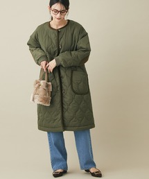CRAFT STANDARD BOUTIQUE | キルティングコート　＊◆(ノーカラーコート)