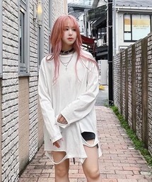 Figments | デストロイロンT(Tシャツ/カットソー)