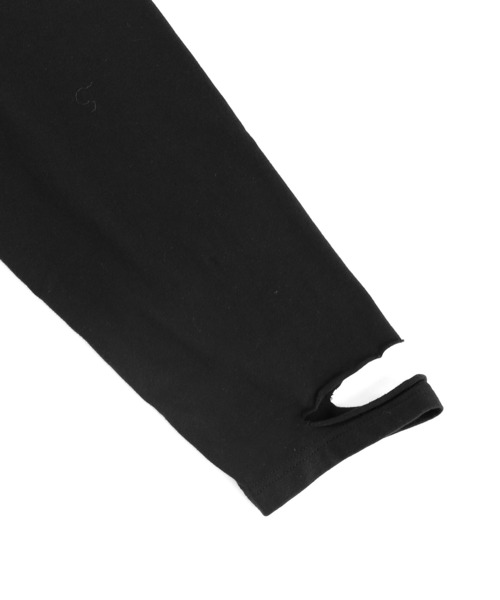 Figments（フィグメンツ）の「デストロイロンT（Tシャツ/カットソー・レディース・ホワイト/ブラック・FREE）」の6枚目の写真