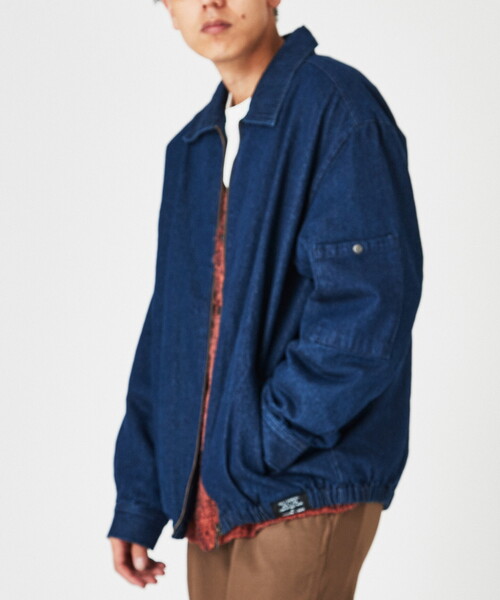 BC.STOCK☆オーバーサイズ デニムジャケット B.C STOCK（ベーセーストック）の「オーバーサイズ CARRY POCKET