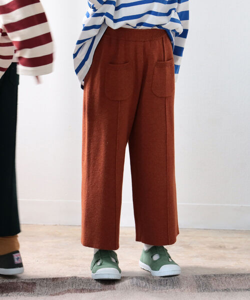 B:MING by BEAMS(ビーミングバイビームス)の「B:MING by BEAMS / ニット ワイド パンツ(90~140cm)(その他パンツ・キッズ・グリーン/ベージュ系その他・MEDIUM/SMALL/LARGE)」の14枚目の写真