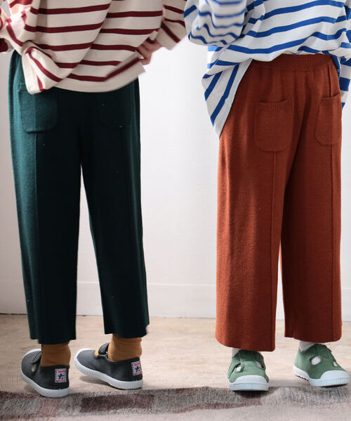 B:MING by BEAMS(ビーミングバイビームス)の「B:MING by BEAMS / ニット ワイド パンツ(90~140cm)(その他パンツ・キッズ・グリーン/ベージュ系その他・MEDIUM/SMALL/LARGE)」の17枚目の写真
