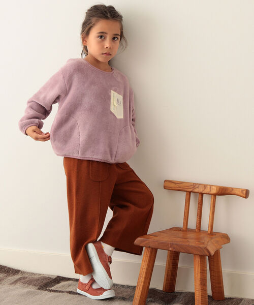 B:MING by BEAMS(ビーミングバイビームス)の「B:MING by BEAMS / ニット ワイド パンツ(90~140cm)(その他パンツ・キッズ・グリーン/ベージュ系その他・MEDIUM/SMALL/LARGE)」の12枚目の写真