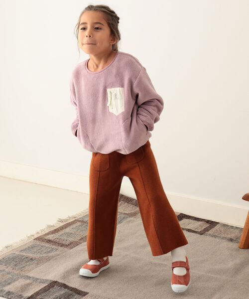 B:MING by BEAMS(ビーミングバイビームス)の「B:MING by BEAMS / ニット ワイド パンツ(90~140cm)(その他パンツ・キッズ・グリーン/ベージュ系その他・MEDIUM/SMALL/LARGE)」の13枚目の写真
