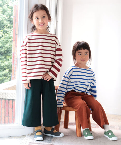 B:MING by BEAMS(ビーミングバイビームス)の「B:MING by BEAMS / ニット ワイド パンツ(90~140cm)(その他パンツ・キッズ・グリーン/ベージュ系その他・MEDIUM/SMALL/LARGE)」の21枚目の写真