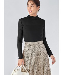 シアーインナーハイネックトップス