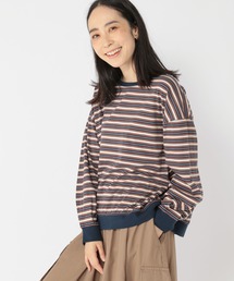 studio CLIP | マルチボーダー配色プルオーバー(Tシャツ/カットソー)